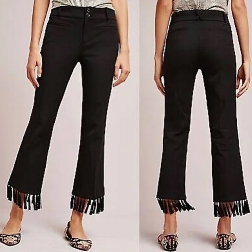 Anthropologie essential crop flare